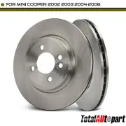 2Pcs Disc Brake Rotors for Mini Cooper 2002-2006 Front Driver & Passenger Side (for: Mini)