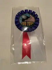Six (6) NEW Deluxe Rosette Award Ribbons - Egg Toss