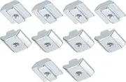 MEZOKUCEL 20pcs - Nickel Plated Carbon Steel T Slot Bolts, Hammer Head Fastener, Sliding T Nuts for T-Slot Aluminum Extrusion Profile Carbon Steel T Slot Nut for 3D Printer CNC Milling Machine (M8)