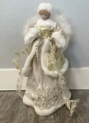 NEW Gold Angel Tree Topper