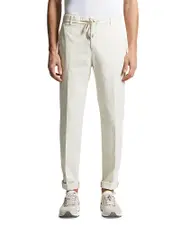 Peserico Garment Dyed Relaxed Fit Joggers