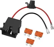 for Power Wheels Wire Harness Connector for Fisher Price 12 Volt Battery,12AWG Wire with Fuse, Lithium LiFePO4 and Lead-Acid Batteries Both Available
