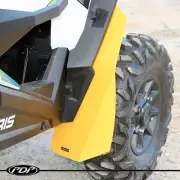 Polaris RZR XP S-900, XP 1000 Turbo YELLOW Mud Guards by PDP_ MADE IN USA!