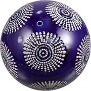 Zerodeko Vintage Floating Balls for Home Decor Ceramic Ball Ornaments Designs for Aquariums Bird Baths Water Features Lightweight Decorative Accents