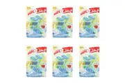 12pc Harpic Toilet Cage Hygiene Power Scented Bath Bowl Cleaner 100g Citrus