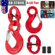 3.15 Ton Hammerlock + Eye Sling Hook Chain for Caravan Trailer Connect Extender
