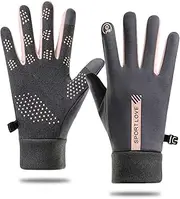 [LANGING] Winter Gloves Touchscreen Anti-Slip Knit Thermal Gloves Warm Cold Weather for Running Cycling Men Women