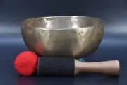 A#Chakra Handmade Sound Bowl Set-6.29"In Deep Long Healing Yoga Singing Bowl Set