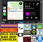 2013 & UP DODGE RAM GPS NAV SYSTEM APPLE CARPLAY ANDROID AUTO CAR STEREO RADIO