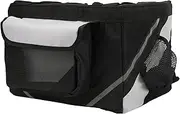 Bike Basket, Dog Bicycle Carrier Waterproof 15x11x9.8inch Dog Bicycle Bag Lightweight for Small Medium Pet Dogs