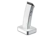 Sansai White Rechargeable Cordless Professional Hair Beard Trimmer w Comb Brush