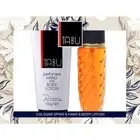 Tabu Cologne Spray 60ml + Hand and Body Lotion 100g Gift Set