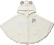 gelato pique(ジェラート ピケ) Gelato Pique PBNT259024 OWHT Powder Animal Poncho, OWHT, 70