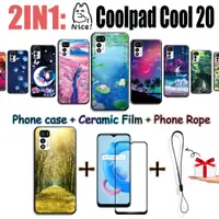 在飛比找蝦皮購物優惠-2 合 1 適用於 Coolpad Cool 20 手機殼,