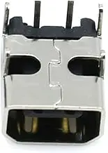 for Nintendo DSi NDSi XL LL Power Jack Connector Charging Port Jack Socket Replacement 2pcs Pack (B Style)