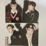 EXO TEMPO OBSESSION FOR LIFE 冬專 歷年專輯明信片