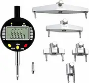 Digital Inner and Outer Radius Measuring Instrument, Electronic Radius Indicator Tool, Radius Range: 5-700mm (0.2-27.5in”), with 10mm/20mm/30mm/60mm/100mm Changeable Measuring Jaws