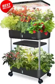 44 Pods Hydroponics Growing System – Dual Layer Indoor Garden - Smart Features