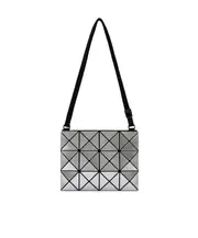 Bao Bao Issey Miyake Lucent Logo Engraved Crossbody Bag One size silver