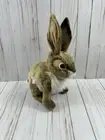 VTG Hansa Brown JACK RABBIT, Black Tail Life-Like Plush, Handcrafted/Hand Sewn!