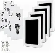 LH-Baby Footprint Handprint Pet Paw Print Kit Medium Size with 4 Ink Pads and 8 Imprint Cards