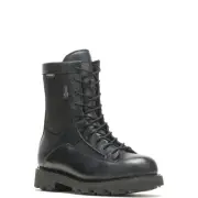 Bates Men's 8" DuraShocks® Waterproof Lace-to-Toe Side Zip Boot Black - E03135