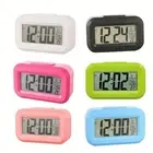 Sleek Desktop LED Alarm Clock Featuring Convenient Snooze Functionality
