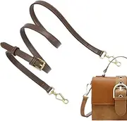 Shoulder Bag Straps Replacement - Adjustable Purse Strap Sling Bag Replacement Belt,Minimalist Versatile Travel Widened Messenger Belt for School Daily Use Outdoor