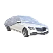 PC Covers Medium Deluxe Car Cover - Tough Polyethylene Outer Layer