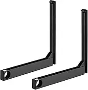 Yamazaki Industrial 1922 Gypsum Board Tweezers and Wood Screws Included, Wall Folding, Clothesline Holder, 2 Pieces, Compatible with Gypsum Board Walls, Black, When Stored: W1.6 x D2.4 x H13.2 inches