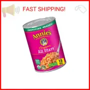 Annie's Organic All Stars, Canned Pasta in Tomato & Cheese Sauce, 15 oz.