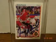 Jeremy Roenick Chiacgo Black Hawks Upper Deck Autograph CArd