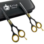 5.5" Professional Hair Cutting Scissors Thinning Barber Shears Set Haircut Kit