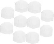 [Amosfun] Chef Hat Top Bead Pot Lid Basket Steamer Household Containers Griddle Bedspreads Bicycle Bells Frying Pan Handle Pans White Non-Woven
