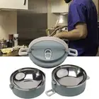 BPA Free Insulated Lunch Box Stackable 2Layer Stainless Steel Container