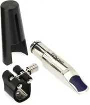 Barkley Verdot Gran Reserve Alto Saxophone Mouthpiece - 8 - Silver-plated