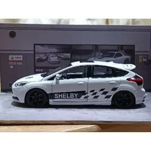 現貨手工改裝品1/32 Ford Focus mk3 ST合金玩具模型車