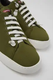 Peu Touring Green Textile Sneaker for Men