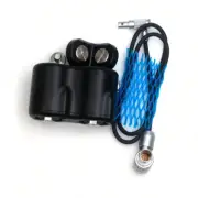 Elbow 1B 10-pin to dual XLR adapter for Atomos Shogun7 audio cable