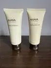 Lot of 2 Ahava Deadsea Water Mineral Body Lotion & Shower Gel Sealed Tubes 3.4oz