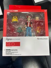 Red Trainer Action Figure Pokemon Figma Factory Pocket Monsters