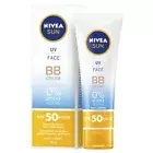 NIVEA UV Face BB Cream SPF50 50ml Tinted Face Sunscreen Non Greasy & Non Sticky