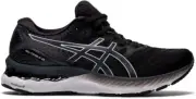 ASICS Women's 6.5 WIDE GEL-NIMBUS™ 23 Running Shoes in Black/White