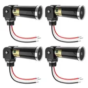 4 Pack Photo Cell Outdoor Light Sensor, Dusk to Dawn Sensor, Photocell Sensor...