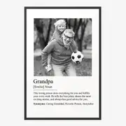 [Namly Design] Personalised Poster - Grandpa Definition