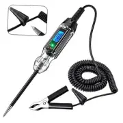 Heavy Duty 3-72V Backlit Digital LCD Circuit Tester, Automotive Test Light