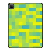 iPad Pro 12.9-inch (5th/6th gen) iPad Impact Case Pixels yellow blue