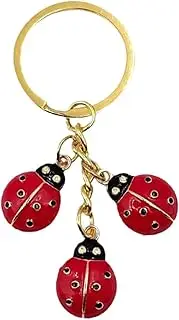 [DIYEAH] Ladybug Keychain Keychain Wrist for Women Car Metal Keyring Charms Bag Hanging Charms Adorable Ladybug