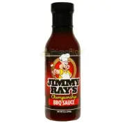 Jimmy Ray's Championship Savory BBQ Sauce All Purpose Gluten Free No MSG 12oz
