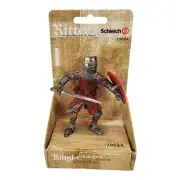 Schleich World of Knights Red Knight Foot Soldier Sword Shield 70024